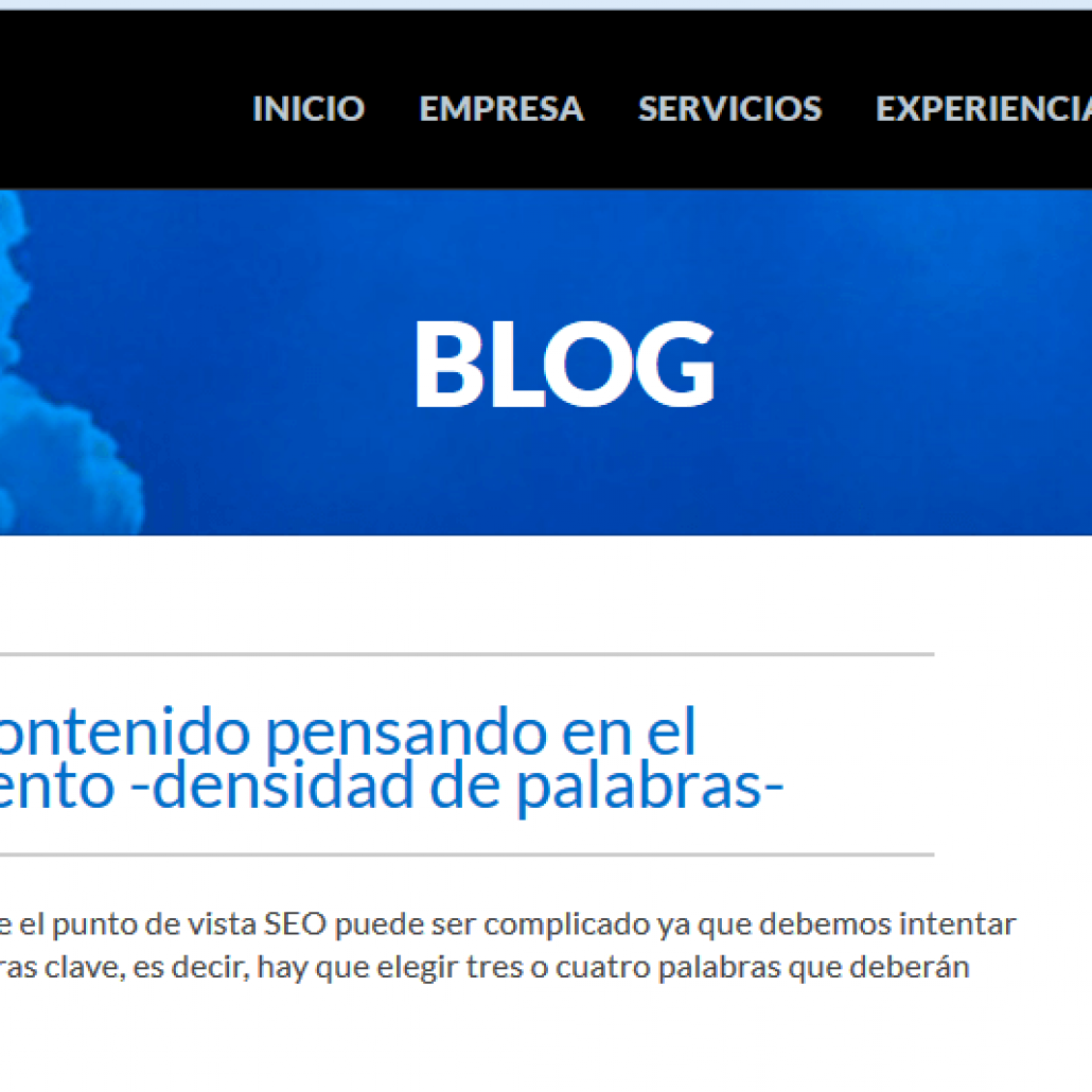 Formas de optimizar tu blog de negocio