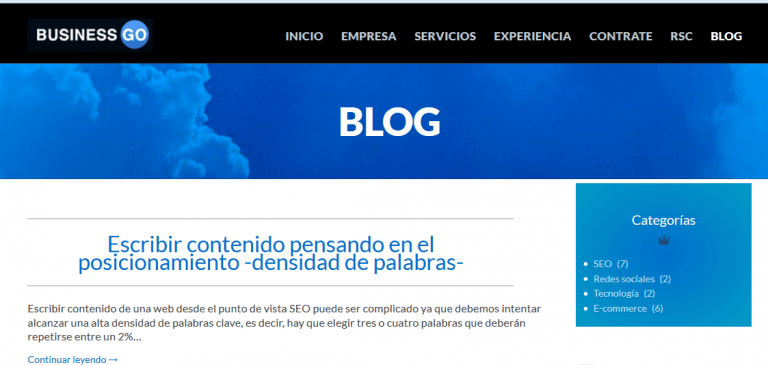 Formas de optimizar tu blog de negocio