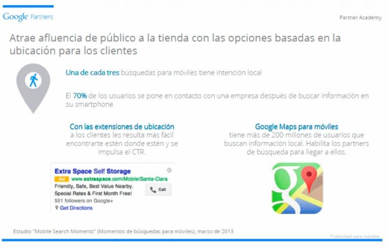 No te olvides de mostrar tu ubicación en los anuncios de Google