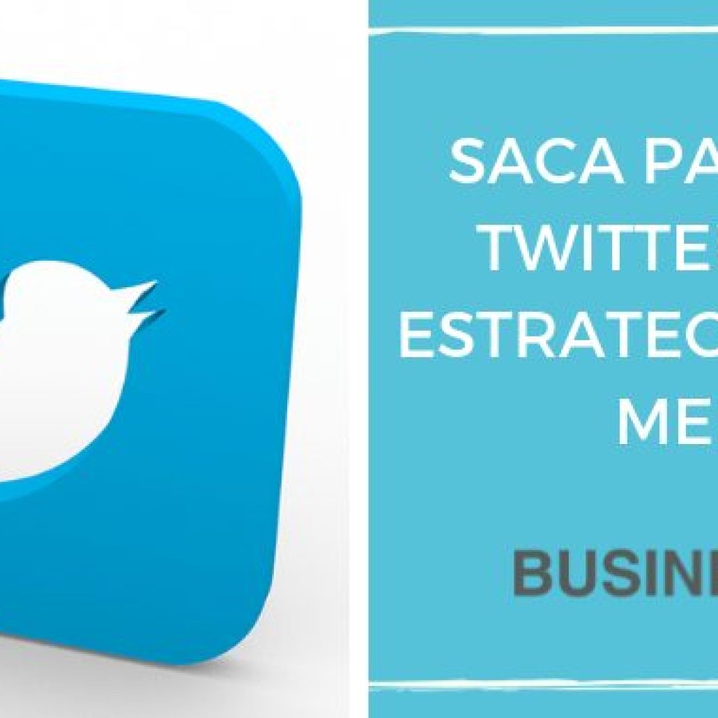 Sacar partido a Twitter en Social Media