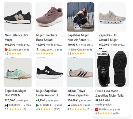 Artículos de calzado de deporte