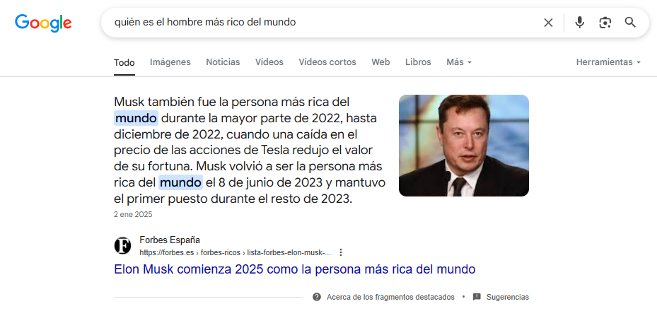 Notica de Elon Musk, quien es el hombres más rico del mundo